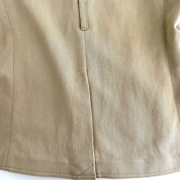 Nili Lotan Hunt Jacket in Khaki Size 4 *NWT* - Picture 12 of 13